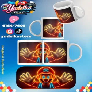 Taza 11Onz Marios Bross Iluminado